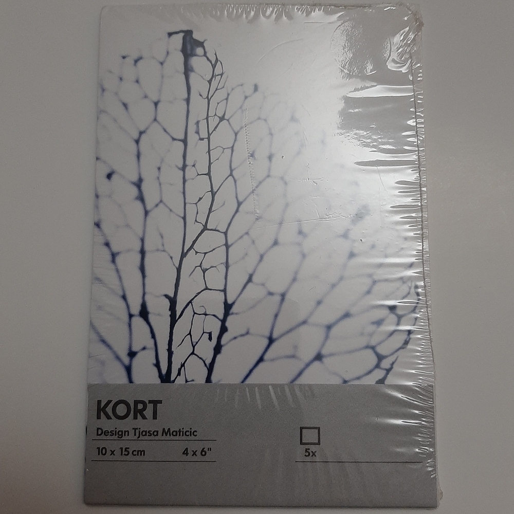 🍒4 for $20🍒 IKEA Kort Art Cards 5pcs Postcards Prints by Tjasa Maticic B&W